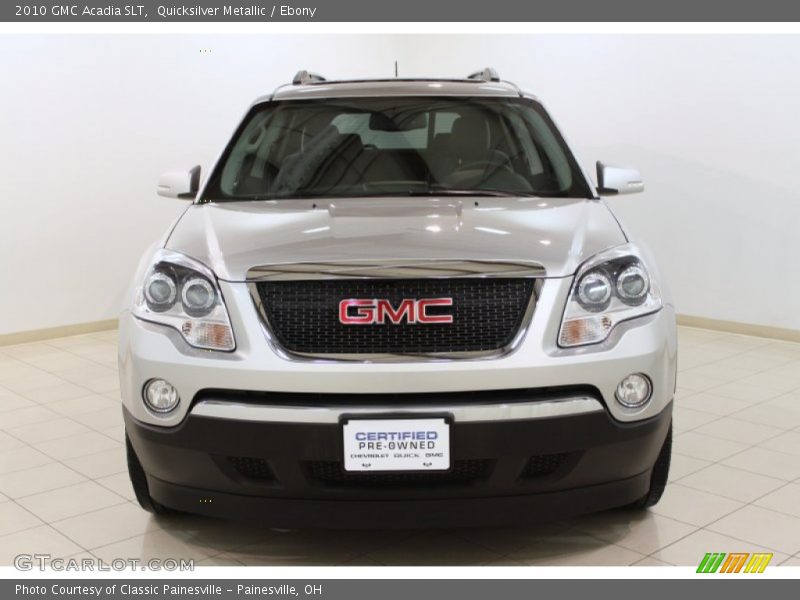 Quicksilver Metallic / Ebony 2010 GMC Acadia SLT