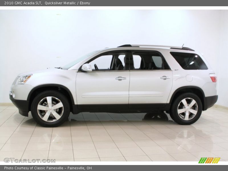 Quicksilver Metallic / Ebony 2010 GMC Acadia SLT