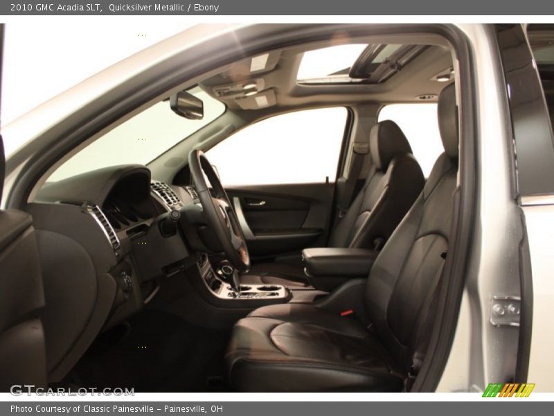 Quicksilver Metallic / Ebony 2010 GMC Acadia SLT