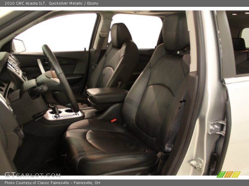 Quicksilver Metallic / Ebony 2010 GMC Acadia SLT