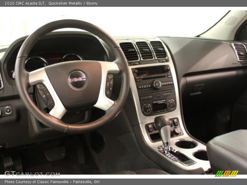 Quicksilver Metallic / Ebony 2010 GMC Acadia SLT