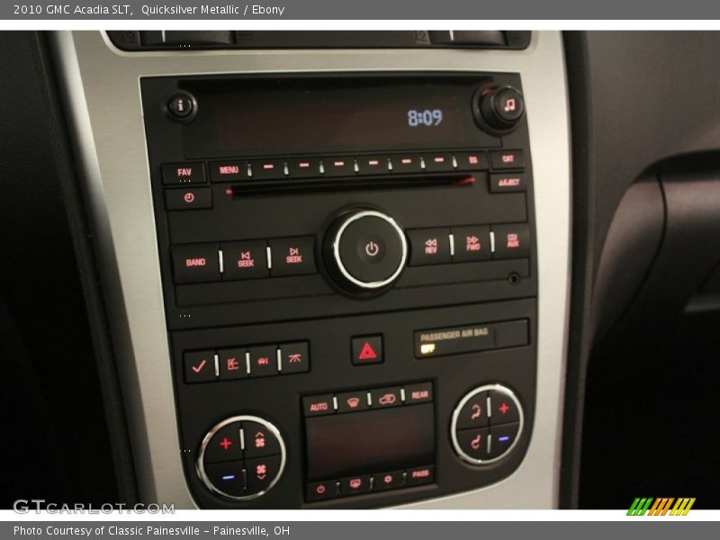 Quicksilver Metallic / Ebony 2010 GMC Acadia SLT