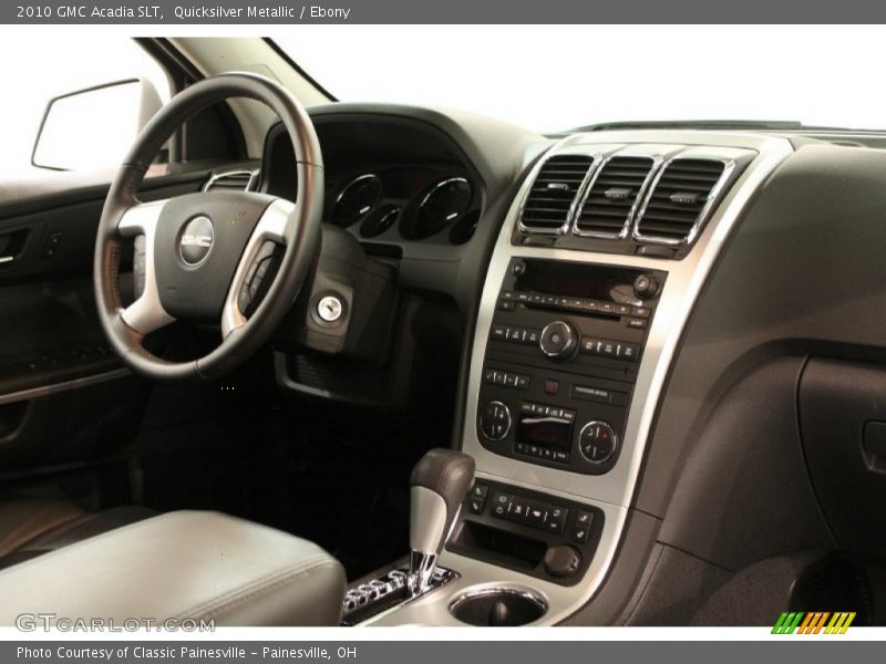 Quicksilver Metallic / Ebony 2010 GMC Acadia SLT