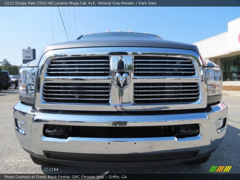 Mineral Gray Metallic / Dark Slate 2012 Dodge Ram 2500 HD Laramie Mega Cab 4x4