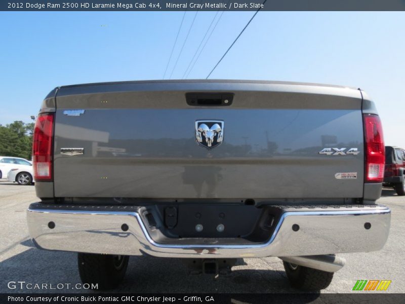 Mineral Gray Metallic / Dark Slate 2012 Dodge Ram 2500 HD Laramie Mega Cab 4x4
