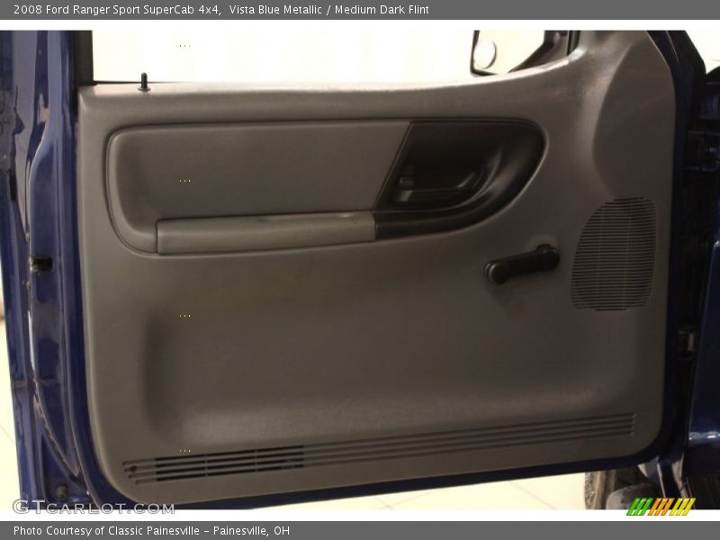 Vista Blue Metallic / Medium Dark Flint 2008 Ford Ranger Sport SuperCab 4x4