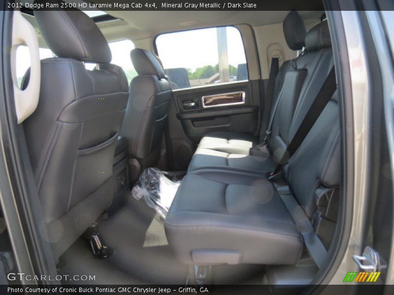Mineral Gray Metallic / Dark Slate 2012 Dodge Ram 2500 HD Laramie Mega Cab 4x4