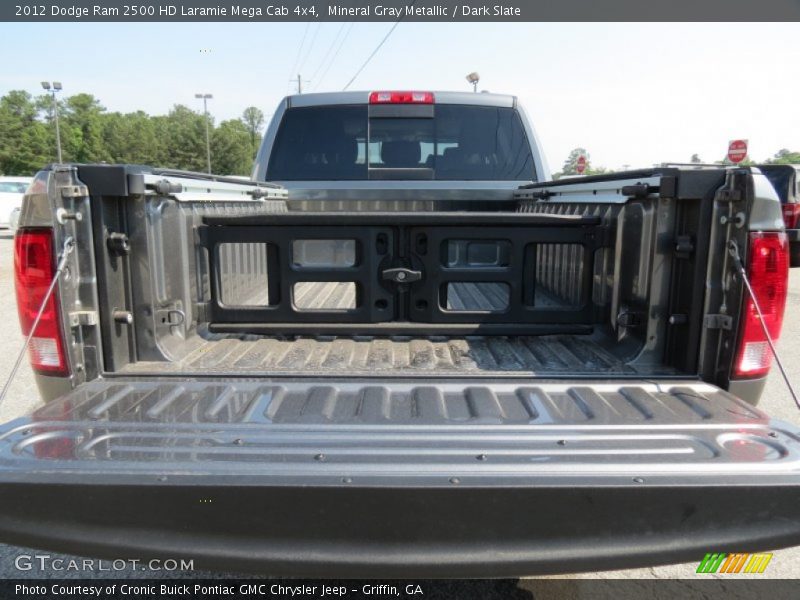 Mineral Gray Metallic / Dark Slate 2012 Dodge Ram 2500 HD Laramie Mega Cab 4x4