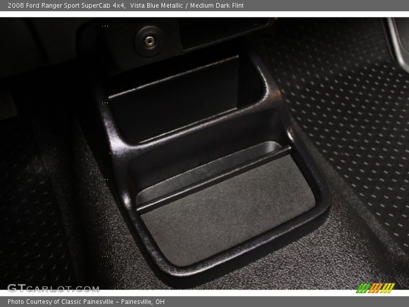 Vista Blue Metallic / Medium Dark Flint 2008 Ford Ranger Sport SuperCab 4x4