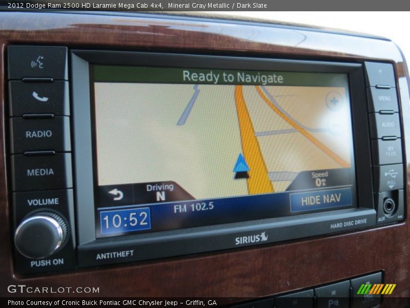Navigation of 2012 Ram 2500 HD Laramie Mega Cab 4x4