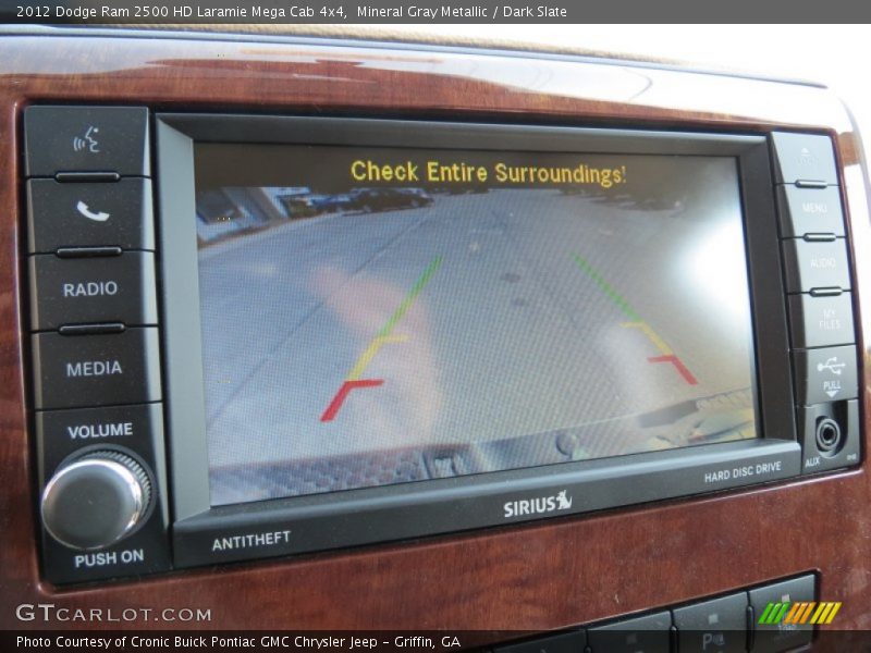 Mineral Gray Metallic / Dark Slate 2012 Dodge Ram 2500 HD Laramie Mega Cab 4x4