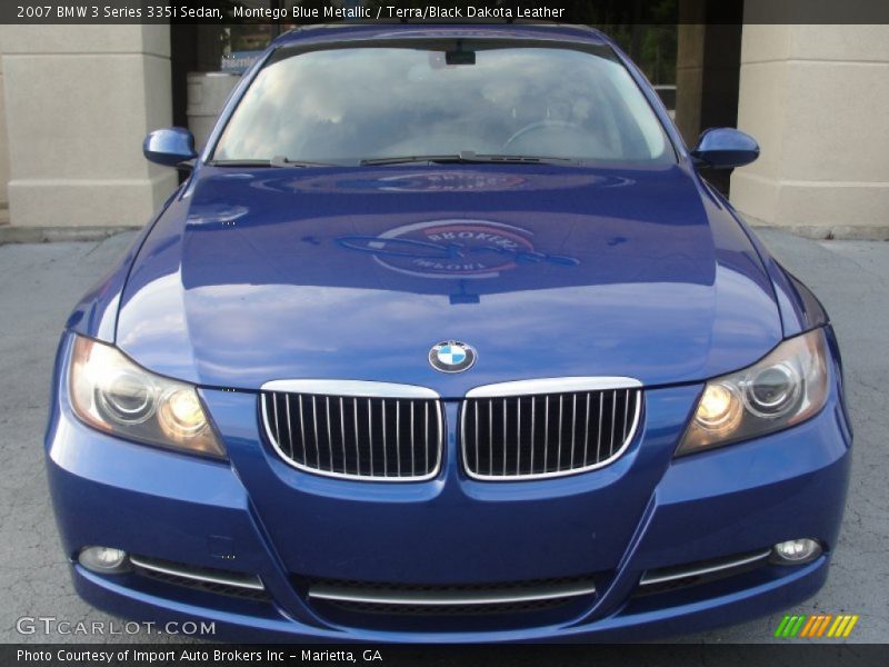 Montego Blue Metallic / Terra/Black Dakota Leather 2007 BMW 3 Series 335i Sedan