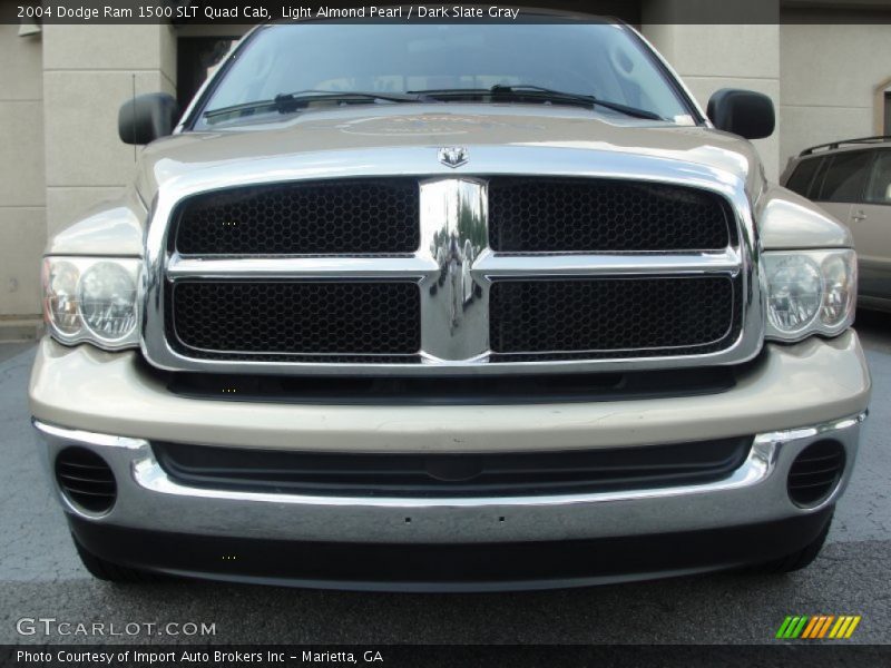 Light Almond Pearl / Dark Slate Gray 2004 Dodge Ram 1500 SLT Quad Cab
