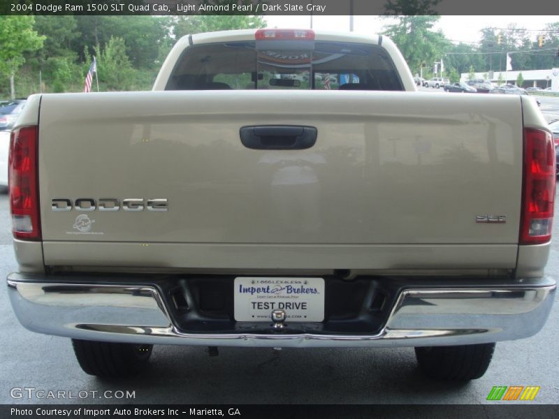 Light Almond Pearl / Dark Slate Gray 2004 Dodge Ram 1500 SLT Quad Cab