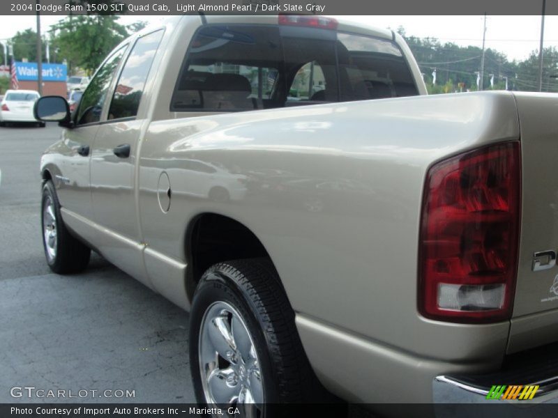 Light Almond Pearl / Dark Slate Gray 2004 Dodge Ram 1500 SLT Quad Cab