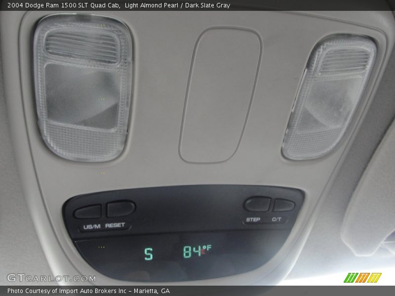 Light Almond Pearl / Dark Slate Gray 2004 Dodge Ram 1500 SLT Quad Cab