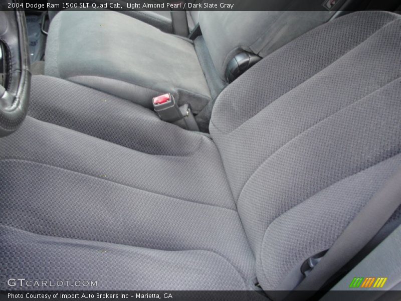 Light Almond Pearl / Dark Slate Gray 2004 Dodge Ram 1500 SLT Quad Cab