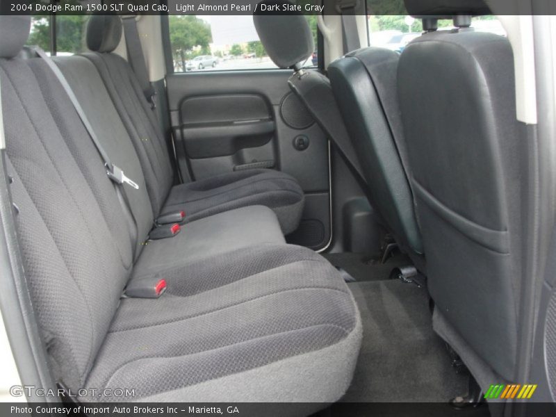 Light Almond Pearl / Dark Slate Gray 2004 Dodge Ram 1500 SLT Quad Cab