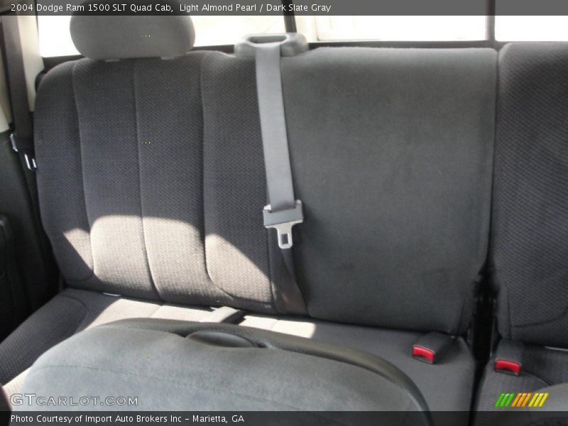Light Almond Pearl / Dark Slate Gray 2004 Dodge Ram 1500 SLT Quad Cab