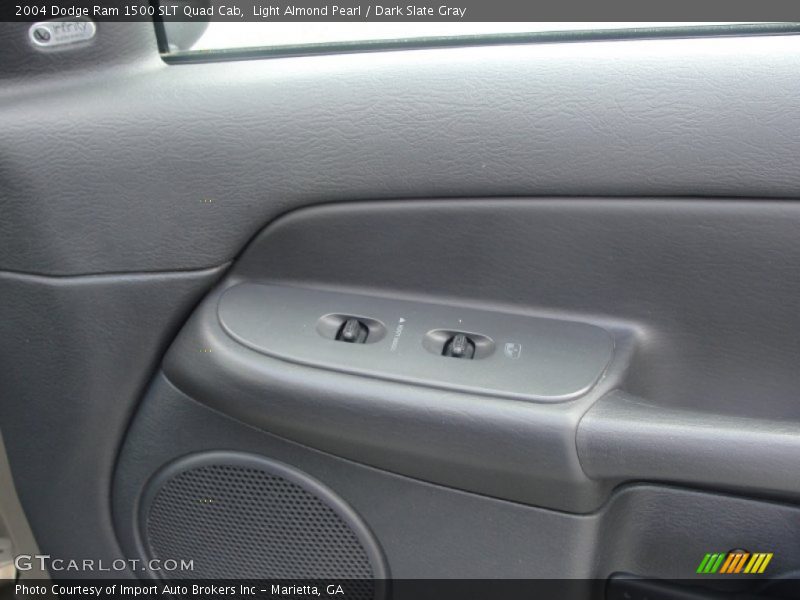 Light Almond Pearl / Dark Slate Gray 2004 Dodge Ram 1500 SLT Quad Cab