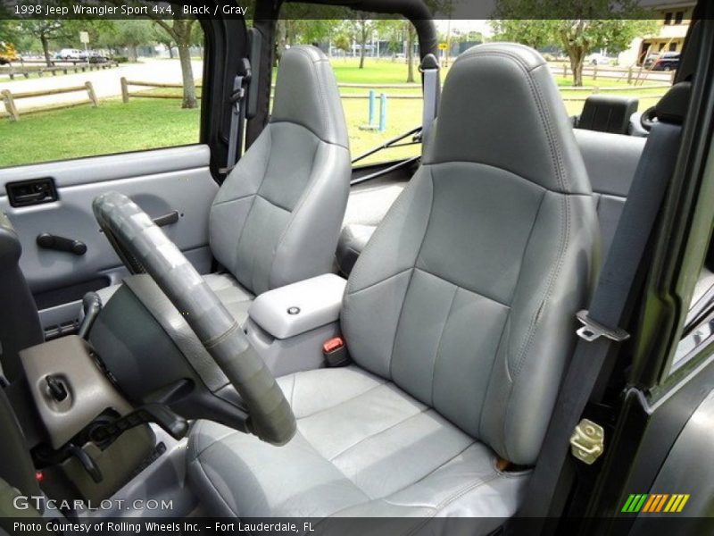  1998 Wrangler Sport 4x4 Gray Interior