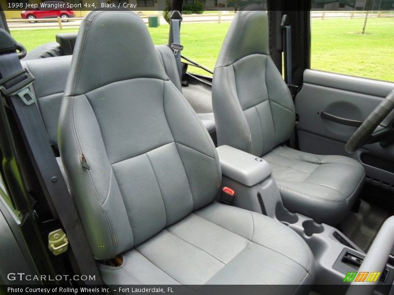 Front Seat of 1998 Wrangler Sport 4x4