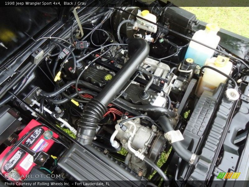  1998 Wrangler Sport 4x4 Engine - 4.0 Liter OHV 12-Valve Inline 6 Cylinder