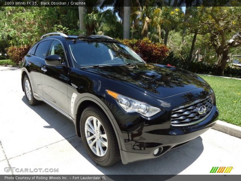 Black Obsidian / Graphite 2009 Infiniti FX 35