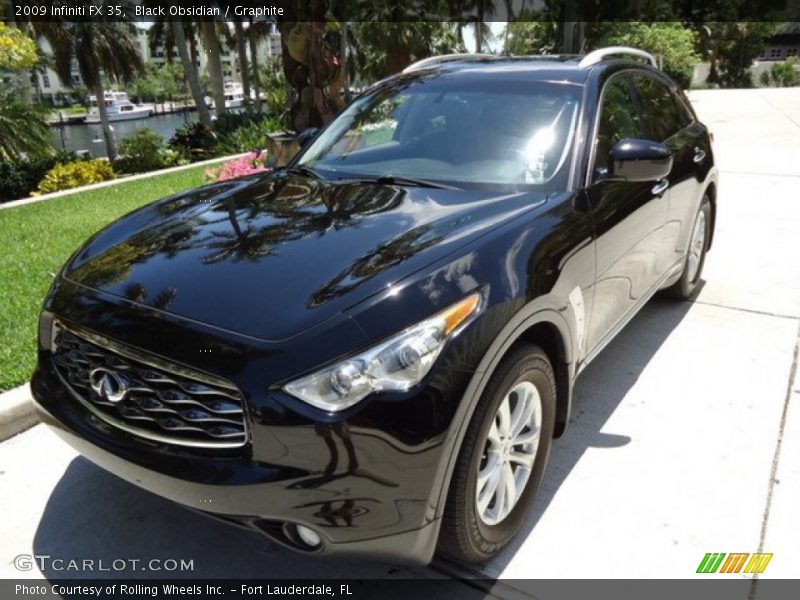 Black Obsidian / Graphite 2009 Infiniti FX 35