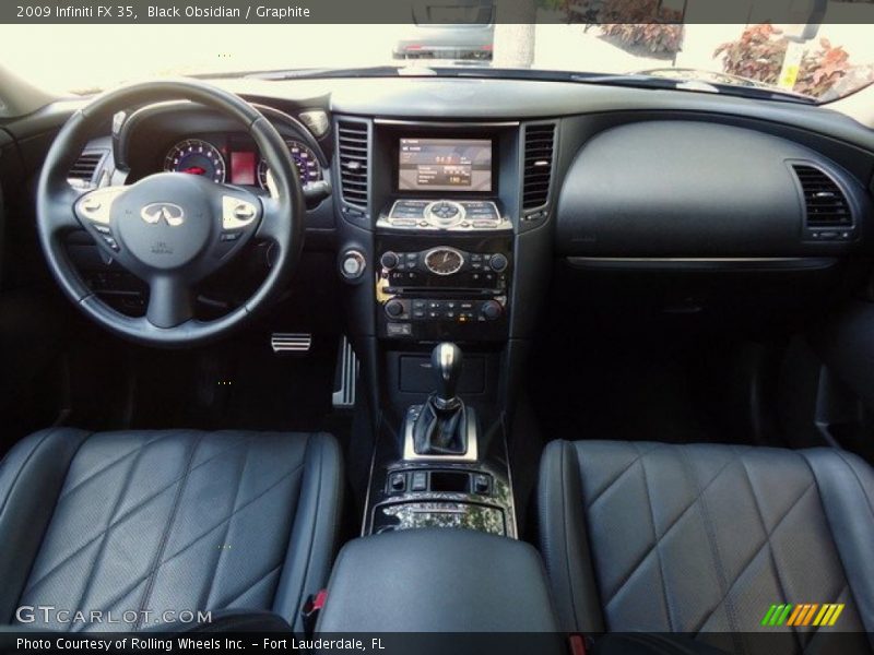 Dashboard of 2009 FX 35