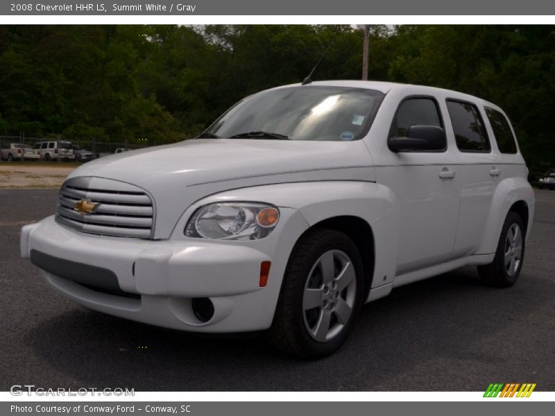 Summit White / Gray 2008 Chevrolet HHR LS