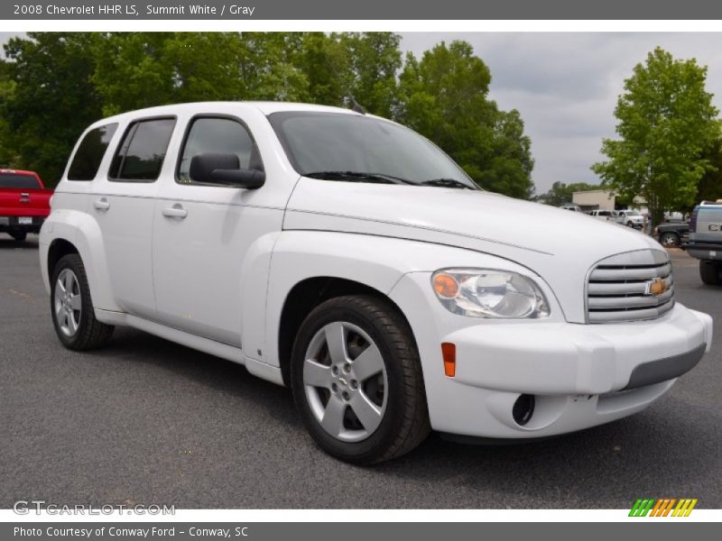 Summit White / Gray 2008 Chevrolet HHR LS