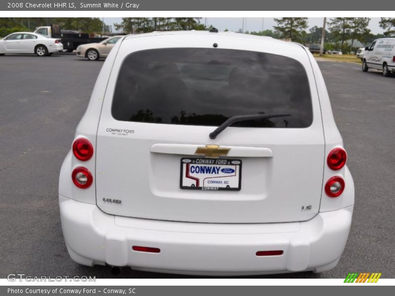 Summit White / Gray 2008 Chevrolet HHR LS