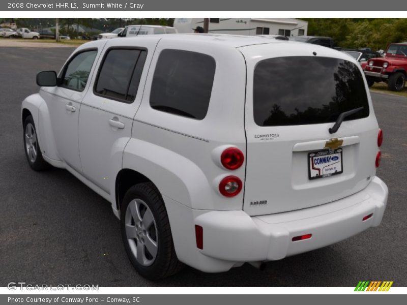 Summit White / Gray 2008 Chevrolet HHR LS