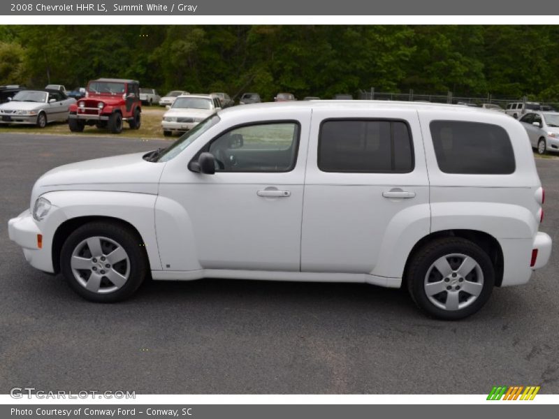 Summit White / Gray 2008 Chevrolet HHR LS