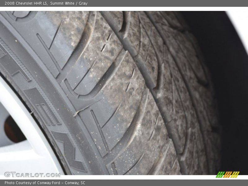 Summit White / Gray 2008 Chevrolet HHR LS