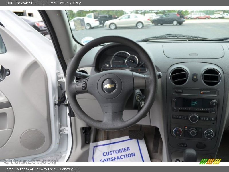 Summit White / Gray 2008 Chevrolet HHR LS