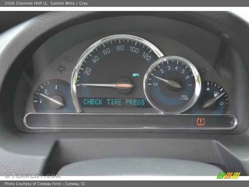 Summit White / Gray 2008 Chevrolet HHR LS