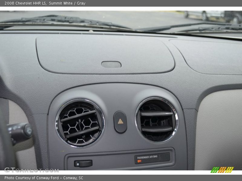 Summit White / Gray 2008 Chevrolet HHR LS