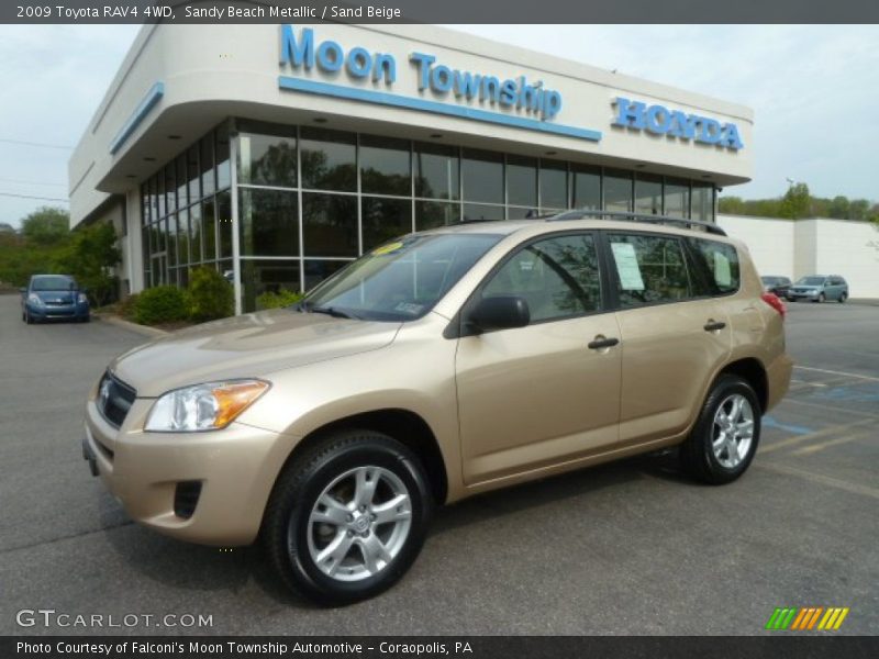 Sandy Beach Metallic / Sand Beige 2009 Toyota RAV4 4WD