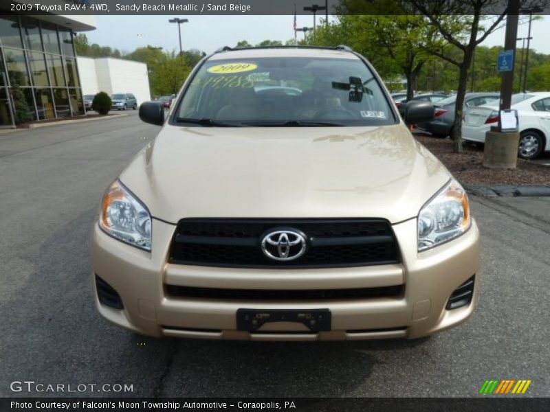 Sandy Beach Metallic / Sand Beige 2009 Toyota RAV4 4WD