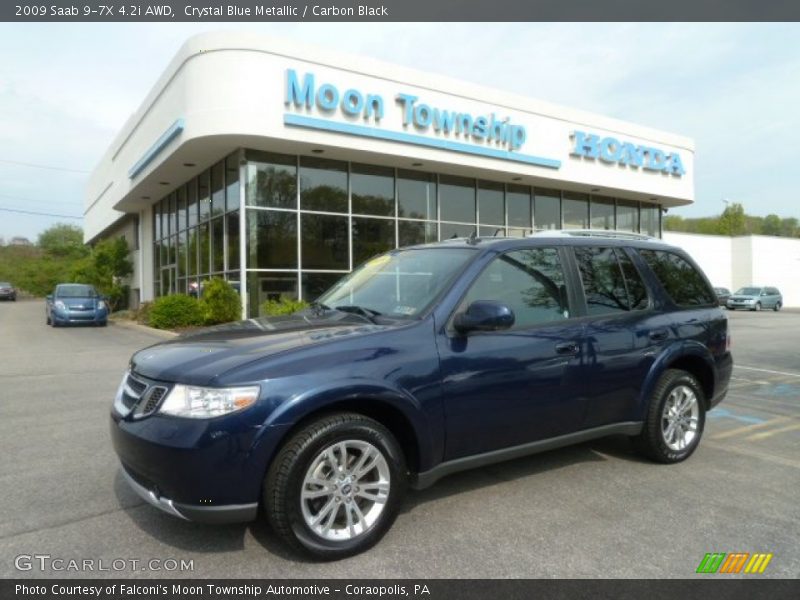 Crystal Blue Metallic / Carbon Black 2009 Saab 9-7X 4.2i AWD