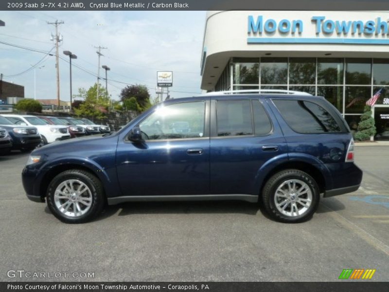 Crystal Blue Metallic / Carbon Black 2009 Saab 9-7X 4.2i AWD