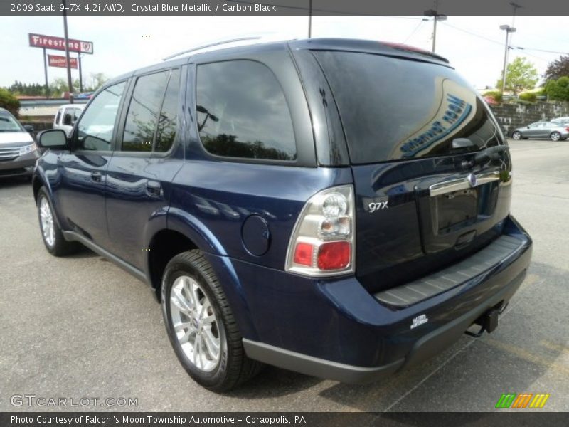 Crystal Blue Metallic / Carbon Black 2009 Saab 9-7X 4.2i AWD