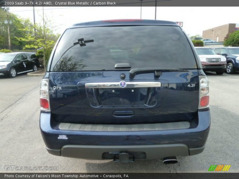 Crystal Blue Metallic / Carbon Black 2009 Saab 9-7X 4.2i AWD