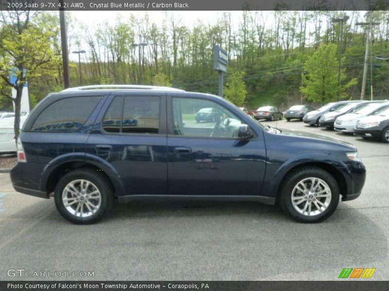 Crystal Blue Metallic / Carbon Black 2009 Saab 9-7X 4.2i AWD