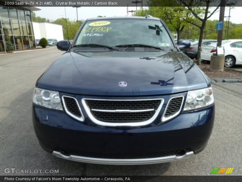 Crystal Blue Metallic / Carbon Black 2009 Saab 9-7X 4.2i AWD