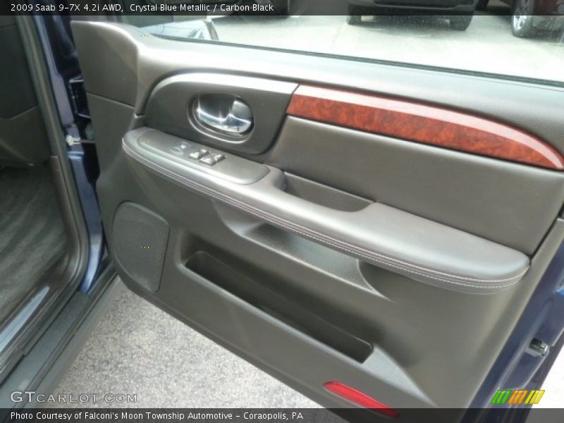 Crystal Blue Metallic / Carbon Black 2009 Saab 9-7X 4.2i AWD