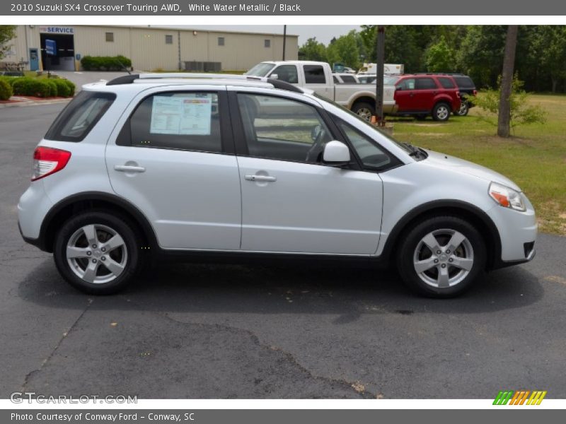  2010 SX4 Crossover Touring AWD White Water Metallic