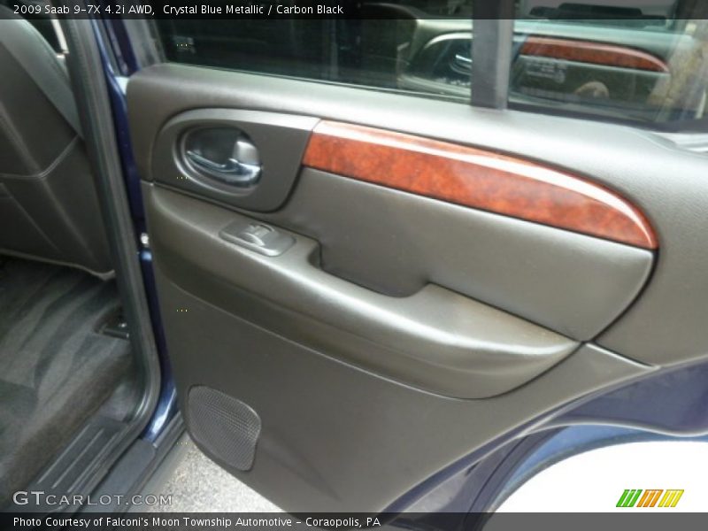 Crystal Blue Metallic / Carbon Black 2009 Saab 9-7X 4.2i AWD